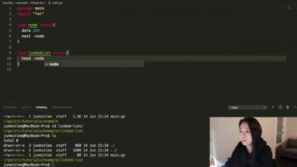 Data Structures in Golang - Linked List (1/2)