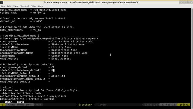Mise en place d'un Root CA (Autorité de certification) смотреть онлайн