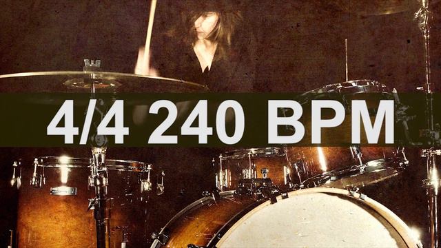 🔴 240 BPM Alternative Drums Metronome