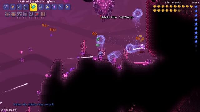 Terraria 1.3 - Lunar (Celestrial) Event (1.3 Bosses) смотреть онлайн