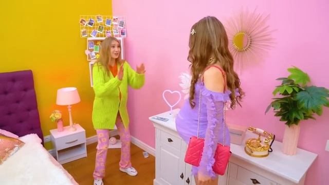 Гига Богатая VS Бедная VS Богатая Беременная || Популярная VS Непопулярная Мама смотреть онлайн