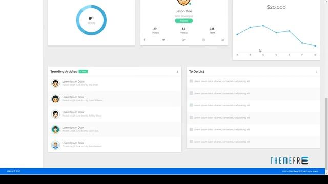 Atkins - Admin Bootstrap 4 VueJS | Free Template Hadley Kichi смотреть онлайн