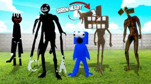 ПЛОХИЕ МОНСТРЫ ТРЕВОРА ХЕНДЕРСОНА! СИРЕНОГОЛОВЫЙ, МУЛЬТЯШНЫЙ КОТ И ДРУГИЕ! ПОСТРОЙКИ В Garry`s Mod