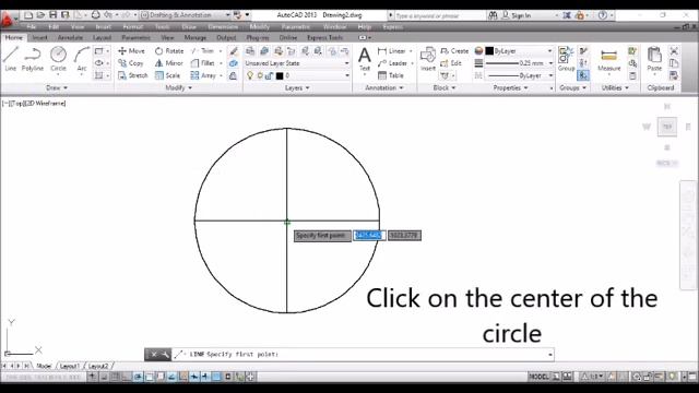 Autocad 2D tutorial: A simple decorative motif (mandala) смотреть онлайн