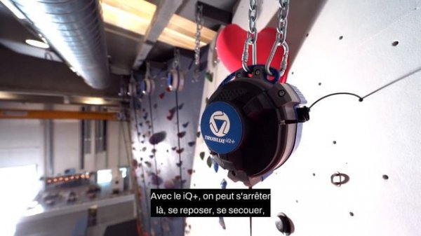 Chris Sharma grimpe le Crux avec TRUBLUE iQ+