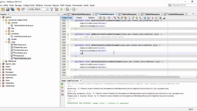 Aula 21 - Java Swing - Visão: Ligando ao Controle e enviando dados смотреть онлайн