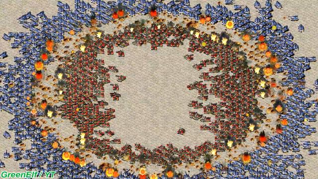 Apocalypse surrounded by Tank Destroyers 🎮 same cost 🎮 Red Alert 2 смотреть онлайн