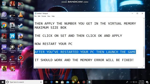 How to fix Marvel"s Spiderman Remasterd MEMORY ERROR!! And Best settings for LOW END PC смотреть онлайн