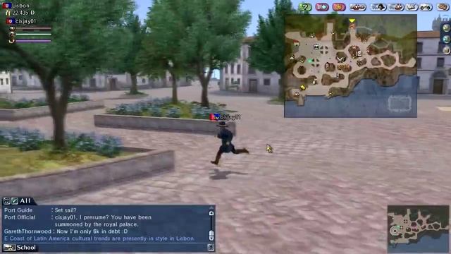 Uncharted Waters Online gameplay pt 6 | Permission to Enter France смотреть онлайн