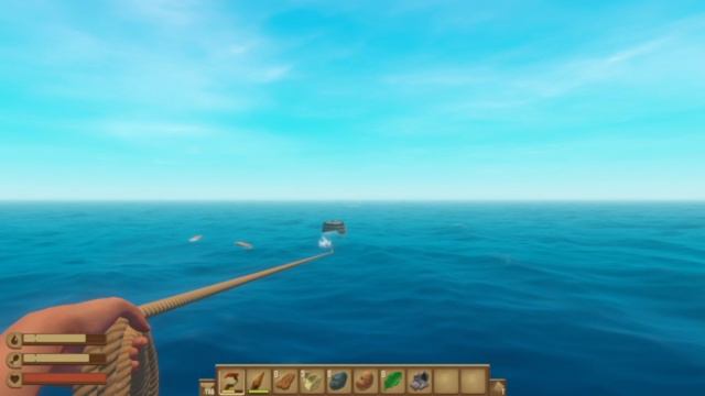 первое знакомство с игрой Raft - Raft. Рафт.
