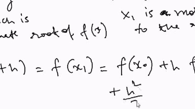 Newton-Raphson Method смотреть онлайн