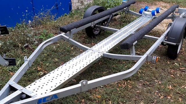 Трап для лодочного прицепа мзса Е.Горячий цинк.#катер #волжанка смотреть онлайн