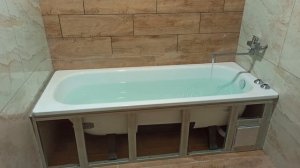 Посмотрите это видео прежде чем зашить и обложить  экран ванной плиткой