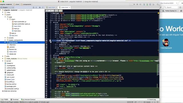 #angularjs #web #striversity AngularJS Material UI and AngularJS Fullstack Tutorial смотреть онлайн