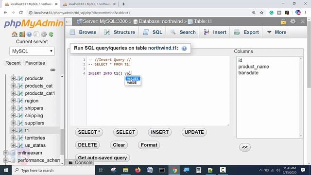 SQL Insert statement script | SQL dbms tutorial | Harisystems смотреть онлайн