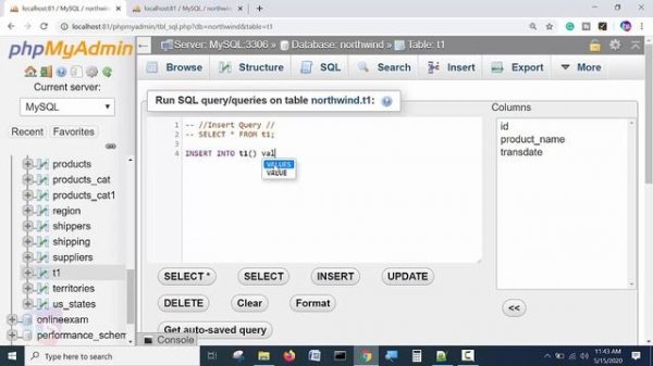 SQL Insert statement script | SQL dbms tutorial | Harisystems