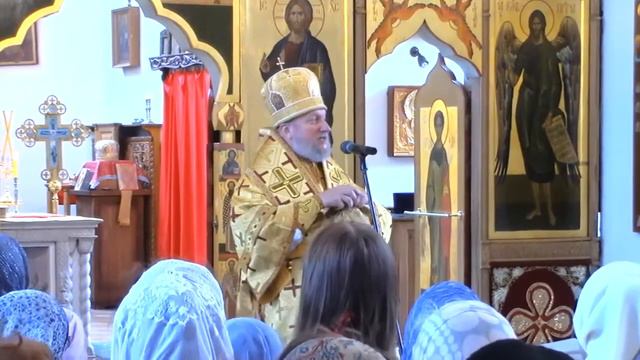 23 июня 2019 года. "Можно ли в наше время стать святым? " - проповедь владыки Игнатия смотреть онлайн