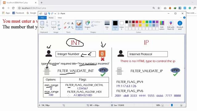 PHP Tutorial #23 Filters Part 1 " FILTER_VALIDATE " смотреть онлайн