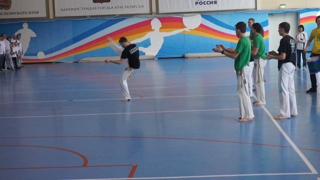 Капоэйра на Открытие Чемпионата и первенства города Красноярска 2017 смотреть онлайн