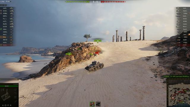 WorldOfTanks - катаю с ботом. Pz.Kpfw. 38 (t) n.A. смотреть онлайн