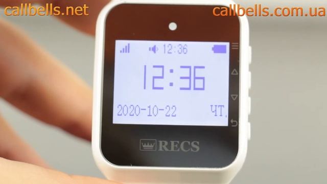 Инструкция RECS R-02 Пейджер Медсестры | Система Вызова Медицинского Персонала | callbells.net смотреть онлайн