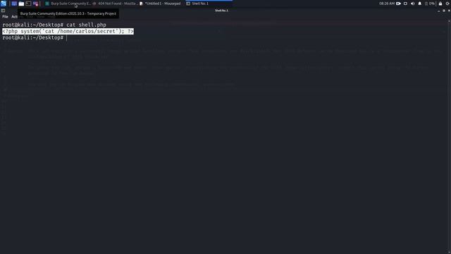 File Upload Vulnerability Lab04# - Web Security Academy смотреть онлайн