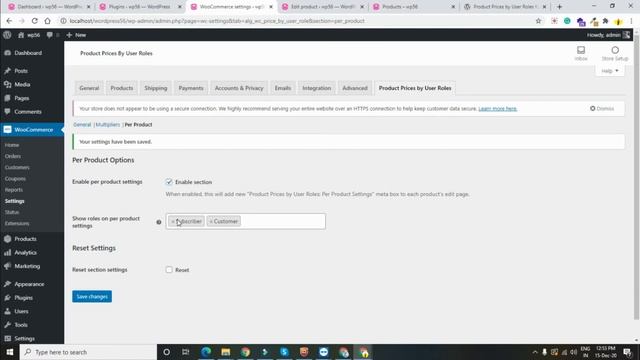 Change Product Prices by User Roles for WooCommerce WordPress смотреть онлайн