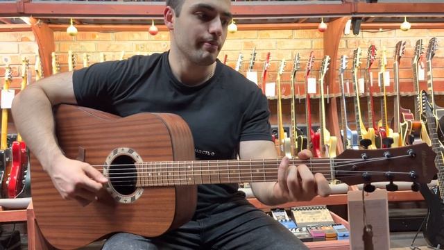 Обзор акустической гитары MiLena-Music ML-DT-N | SKIFMUSIC.RU смотреть онлайн