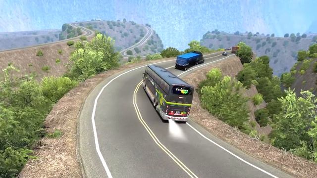 World’s Most Dangerous Roads | Deadliest Roads | Infernal Roads | | Scania Busscar Panoramico 6x2 смотреть онлайн