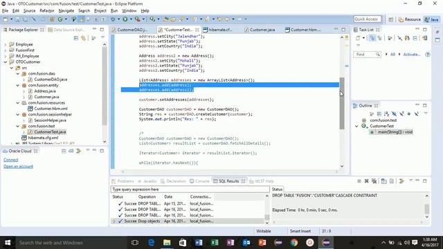 Lesson 41 (Hibernate for Beginners) One to Many Relationship Test смотреть онлайн