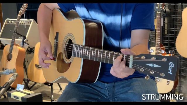 Cort Earth 80 Sound Test (No effect!) смотреть онлайн