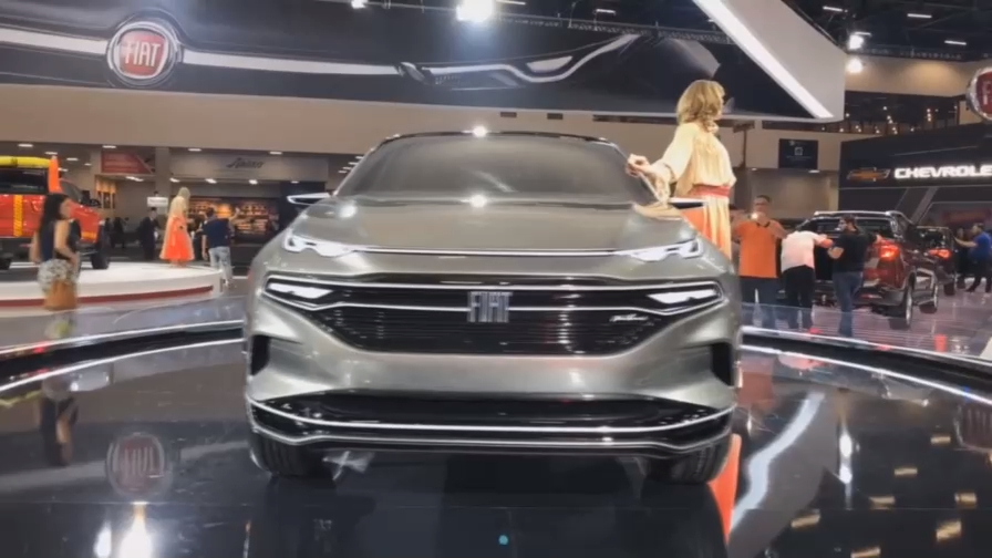 2018 FIAT FASTBACK CONCEPT - концепт нового купе-подобного внедорожника !! смотреть онлайн