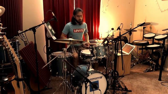 Drum Solo (Ludwig BreakBeats, Meinl HCS, Tascam Model 12 Mixer/Interface And DRDK7 Drum Mics).
