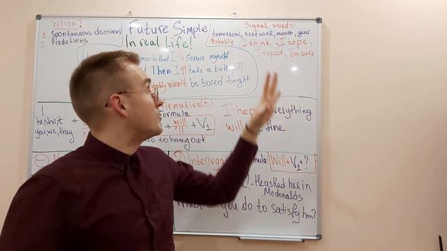Future Simple in Real Life смотреть онлайн