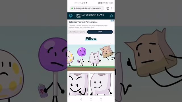 Browser: Pillow - BFDI wiki смотреть онлайн