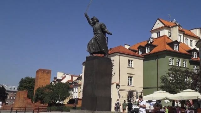 Варшава/2019. Прогулка по Варшаве пешком. смотреть онлайн