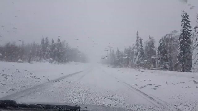Пермский край, дорога Пермь-Губаха. смотреть онлайн