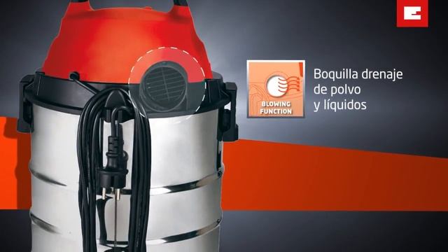 Aspiradora polvo y agua 1250w TC-VC 1820 S Einhell | www.Aservitools.cl смотреть онлайн