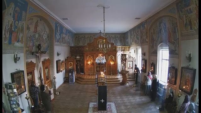 Великое повечерие с Великим каноном прп. Андрея Критского. 10.03.2022. смотреть онлайн