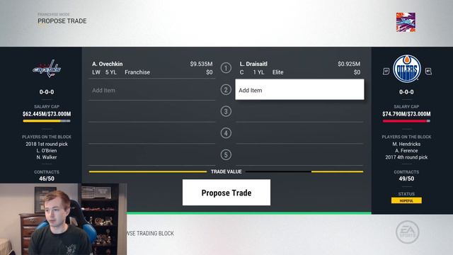 THE RETURN FROM EACH NHL TEAM IF WASHINGTON TRADED OVECHKIN - NHL 17 смотреть онлайн