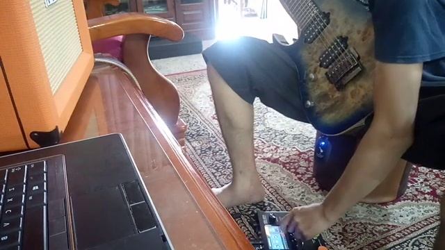 Nux MG-30 Chainsaw Swedish Death Metal Preset Just 4 Cable Method With Orange CR35RT Clean+Muff+TS9 смотреть онлайн