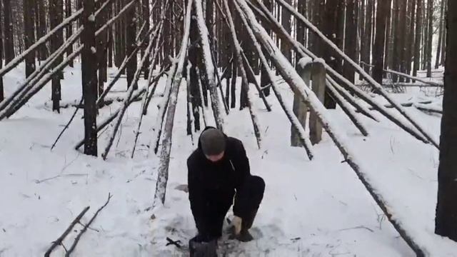 Войновские горки Тюмень 2021 /печь щепочница блинчики в зимнем лесу/ С новым годом! смотреть онлайн