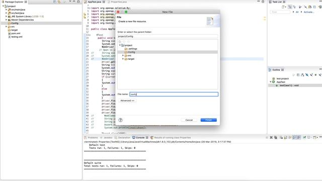 Tutorial 5: Selenium How to create properties file in eclipse. (Explained in Tamil) смотреть онлайн