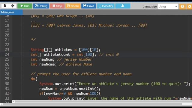 Java Arrays Lesson 11) 2-Dimensional Arrays 01 смотреть онлайн