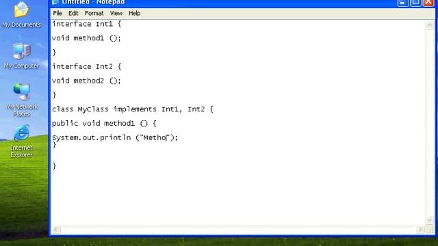 Реализация нескольких интерфейсов. Урок 92 смотреть онлайн