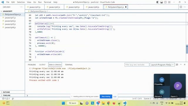 Node JS - File System Object Create File Write Stream смотреть онлайн