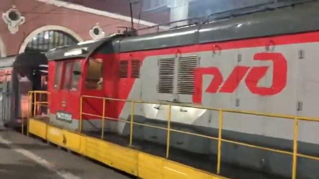 Тепловозы ЧМЭ3 на Казанском вокзале смотреть онлайн