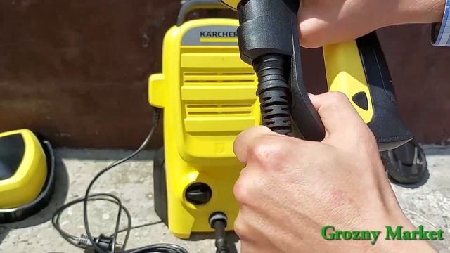 Мойка Karcher K4 Compact.?? 2022. Unboxing  и тест работы.