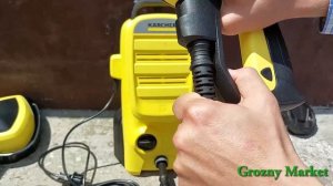 Мойка Karcher K4 Compact.?? 2022. Unboxing  и тест работы.