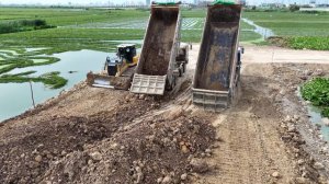 Строительство, засыпаем болота